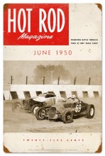 Retro Track Roadsters Tin Sign