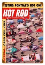 Retro Quarter Midgets (Feb. 1958) Tin Sign 