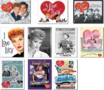 I Love Lucy tin signs