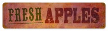Vintage Fresh Apples Tin-Metal Sign