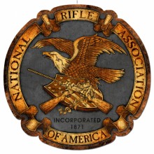 NRA Logo Metal Sign