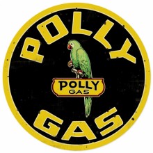 Polly Gas Sign